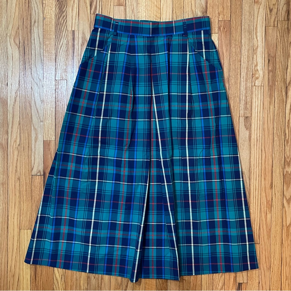PENDLETON - Cotton Plaid Skirt